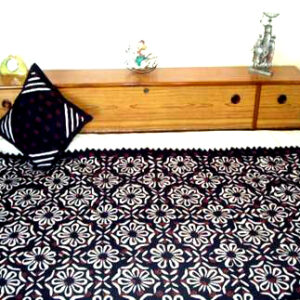Bedsheet Black White